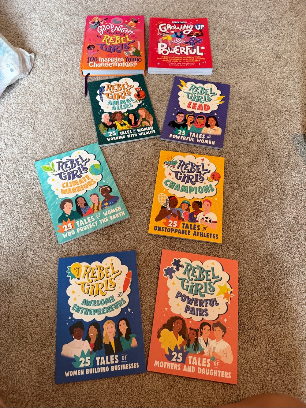 Rebel girl book set. Like new. Smoke free home.
